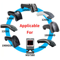 Cable USB RS232 de resorte retráctil de 3m de longitud para Honeywell HHP 1900G 1900GSR 1300G 1200G 1202G 1250G MS7580 1450G RS232 Cable