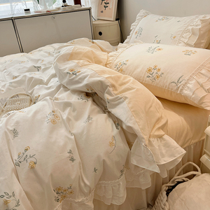Excelente precio Sábana impresa Juego de cama Ropa de cama Diseño floral 3D Venta caliente <span class=keywords><strong>Funda</strong></span> nórdica 100% algodón - Product Image 2