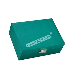 Joyero de lujo estilo Cofre <span class=keywords><strong>del</strong></span> <span class=keywords><strong>Tesoro</strong></span> Estuche de almacenamiento rígido grande para anillos Collares Pulseras y colecciones de regalos Premium - Product Image 2