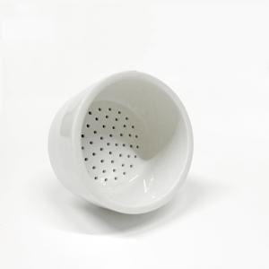 แก้ว0.45um ฆ่าเชื้อสีขาวช่องเซรามิกพอร์ซเลนขนาด20มม. และ300มม. ตัวกรองรังสีแกมมาที่ผ่านการสนับสนุนผู้ผลิตในห้องปฏิบัติการ - Product Image 5