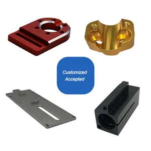 Servicios de mecanizado CNC anodizado de precisión personalizado, piezas mecanizadas de torno de torneado de fresado de acero inoxidable de latón de aluminio