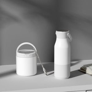 Insulated Food Jar <b>Set</b> 500Ml With Spoon And Lid For <b>Lunch</b> Box Keep Warm Cold 8-24 Hours - Product Image 3