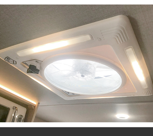 14 Polegada 10 Velocidade Telhado Reversível Ventilação Hatch Starter Controle Remoto para <span class=keywords><strong>Camper</strong></span> Trailer <span class=keywords><strong>Van</strong></span> com Sensor de Chuva - Product Image 6