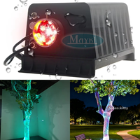 Kit d'éclairage LED à fibre optique DMX étanche IP68 60W en maille de plastique PMMA tissée pour la décoration d'arbres