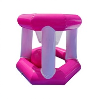 Modèle flottant gonflable étanche personnalisé de personnage de dessin animé pour usage extérieur en PVC, marque HTH, capacité maximale, usage commercial