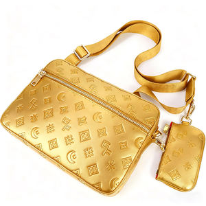 Bolsos de hombro personalizados Gorfia, bolsos de mensajero de cuero genuino de piel de vaca para hombre, bandolera para hombre - Product Image 1