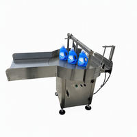 Plateau tournant automatique HuiMing GP-0A pour l'alimentation de bouteilles en plastique/verre de qualité alimentaire, ligne de remplissage de boissons 110V/220V, haute compétitivité
