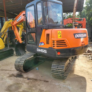 Excavadora usada certificada EPA precio barato excelente calidad Doosan DH55 motor original de alto rendimiento stock de fábrica - Product Image 4