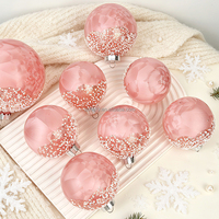 Hatty Weihnachtsbaum-Hängekugeln Handbemalt Fabrikverkauf Weihnachtsdeko-Kugelset Neuer Stil