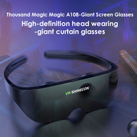 Lunettes VR tout-en-un à champ de vision large de 70 degrés, casque VR HD A108, lunettes VR - écran géant