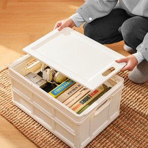Bac de rangement pliable et empilable grand format pour sous le lit, à prix abordable - Product Image 2