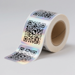 Rotolo di Adesivi Personalizzati Neri 'Grazie' in Carta Kraft, Etichette in Vinile, Sigilli per Decorazioni Matrimoniali, Buste, Regali, Cancelleria, Impermeabili - Product Image 2