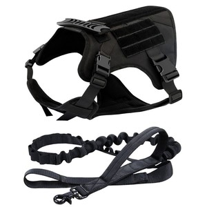 Tactical <b>Dog</b> Vest Nylon Waterproof Chest Strap Training Vest For <b>Large</b> Medium <b>Dogs</b> - Product Image 4