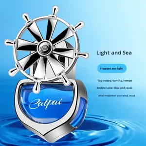 Diffuseur d'air pour voiture, type liquide, matériau ABS, personnalisé, pour homme et femme, intérieur, climatisation, aromathérapie, élimination des odeurs - Product Image 1