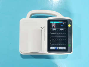 Prix usine OEM ODM vétérinaire 3 canaux EKG Machine 12 plomb ECG moniteur vétérinaire dispositif d'électrocardiogramme numérique - Product Image 2