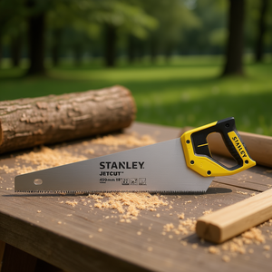 Scie à main Stanley Jetcut 450 mm (18 pouces) pour la coupe du bois - Product Image 3