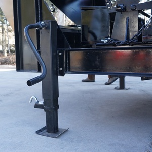 Nouvelle remorque agricole hydraulique robuste <span class=keywords><strong>à</strong></span> col de cygne en acier avec frein électrique pour la vente - Product Image 3