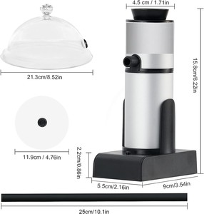 Nouveau pistolet fumeur <span class=keywords><strong>froid</strong></span> portable cuisson moléculaire whisky Steak pistolet fumé <span class=keywords><strong>sciure</strong></span> de bois petit ensemble d'appareils de cuisine - Product Image 2