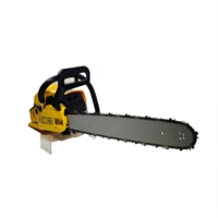 Tronçonneuse à essence de qualité industrielle avec guide-chaîne de 20 pouces, moteur sans balais, moteur de 52 cm³, 2000 W, conception portable et maniable