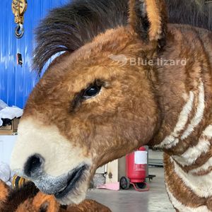 Modello Animatronico Realistico di Hippidion (Mamma e Figlio) per Parchi a Tema e Zoo al Coperto - Product Image 6