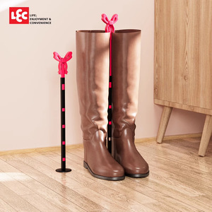Clip de soporte para botas LEC, para botas largas y cortas, plegable, tipo soporte, rojo, 2 piezas, organizador de zapatos - Product Image 1