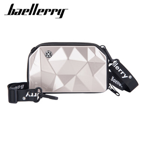 Baellerry Women's Makeup Bag <b>Mini</b> Diamond Pattern Shoulder Crossbody Bag <b>PC</b> Waterproof Wear Resistant Storage Bag - Product Image 5