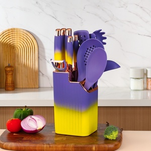 High Quality <b>Kitchen</b> Cooking Utensils Spatula Peeler <b>Kitchen</b> Knives <b>Kitchen</b> <b>Gadget</b> Silicone <b>Kitchen</b> Utensils Set for Cooking - Product Image 3