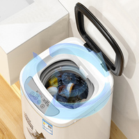 Lave-chaussures et sèche-chaussures automatiques portables pour la maison, mini machine à laver les chaussures avec sécheuse 5 kg