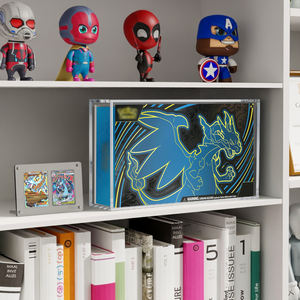 Şeffaf akrilik Pokemon Mega Phantom Phantom Strong X EX Ultra-Premium koleksiyon kutusu güçlü mıknatıs kapaklı akrilik UPC vitrinin - Product Image 6