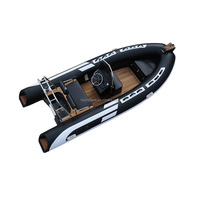OCEANIA 480 Hypalon bateau de pêche gonflable 4m PVC coque en fibre de verre matériau aluminium nouveau dériveur lac activités de plein air