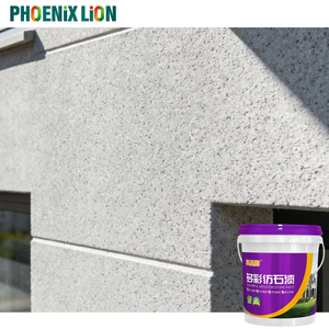 MLIDA Pittura Effetto Pietra Naturale Impermeabile Resistente alle Intemperie Rivestimento Esterno Effetto Granito per Edifici - Product Image 6