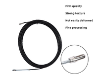 Tire-fil électrique flexible pour conduit, outil de tirage de câbles pour électricien