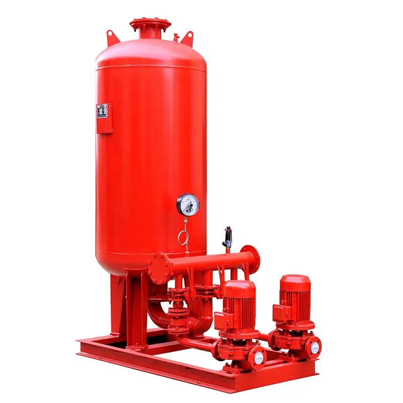Multi-purpose centrifugal fire pump set system clean water