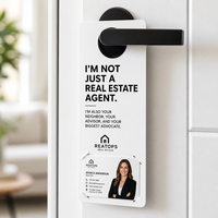 Cartes de Visite Murales Imprimées avec Code QR pour la Génération de Prospects Immobiliers – Publicité Marketing pour Agents Immobiliers