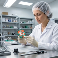 Badge en silicone tendance avec épingle de sûreté - Design 3D résistant à l'eau pour vêtements, sacs et chapeaux