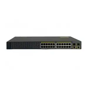 Originele Nieuwe Ciscos 2960 Plus 24 10/100 + 2T/Sfp Lan Base Poe Switch WS-C2960-24PC-L