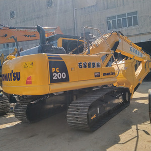 Les excavatrices utilisées par PC200-8 de KOMATSU d'excavatrices de 20 tonnes utilisées par haute condition ont employé l'équipement parfait - Product Image 4