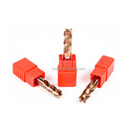Fraise à spirale en carbure monobloc non revêtu personnalisable TUOKE OEM pour centres d'usinage CNC, outils de travail du bois pour la découpe du bois