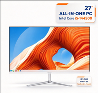 Ordinateur de bureau tout-en-un d'usine, ensemble PC tout-en-un 27 pouces, processeur I5, 15 Go de RAM, 512 Go de SSD, configuration PC de jeu tout-en-un pour les entreprises