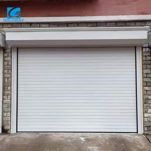 <span class=keywords><strong>Porte</strong></span> <span class=keywords><strong>en</strong></span> acier à haute résistance, enroulable, sécurisée, renforcée, résistante au vent, pour les installations industrielles extérieures, les usines - Product Image 3