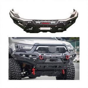 Barra de Parachoques Delantero de Acero <span class=keywords><strong>Armando</strong></span> para Hilux Rocco 2018-2020 Facelift, Sistemas de Carrocería - Product Image 1