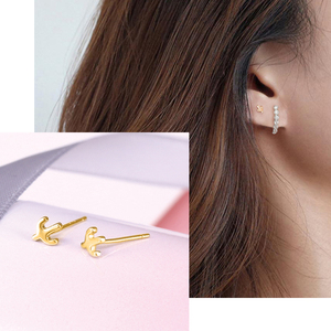 ต่างหูรูปต้นกระบองเพชรชุบทองประดับเพทายสีสันสดใสสำหรับผู้หญิง - Product Image 6