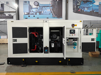 Groupe électrogène diesel insonorisé super silencieux 50Hz 30kW (38kVA) pour usage industriel, puissance de secours 220V/400V, démarrage automatique ATS pour moteur