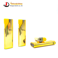 Dongyi 2025 OEM Briquets en métal de luxe en or Briquets à cigares électriques personnalisés Briquet à gaz Briquet étanche au vent rechargeable
