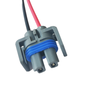 别克君威汽车2针密封连接器12162017汽车风压缩机空调空气泵插头线束 - Product Image 2