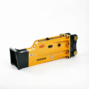 SB81 New Box Type Hydraulic Breaker with Core Chisel Components Hammer Engine Motor for Construction and Mining Industries - Product Image 1