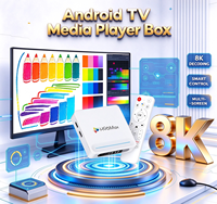 TV Box Streaming 8K H96 Max H618 Plus BT 5.4 Android 14.0 dengan Remote Kontrol Suara, Mendukung Banyak Perangkat, GRATIS Ongkir Eropa