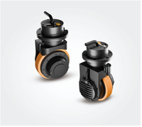 Módulo de Volante Omnidireccional Vertical Kinco ISWV SWV00928-00627-A130-MADT para AGVs Industriales, AMRs, Robots