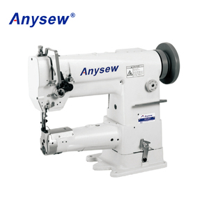 AS341 Nouvelle machine à coudre industrielle pour chaussures en cuir, point unique, lit cylindrique, 400W, épaisseur 13mm, garantie 1 an - Product Image 1