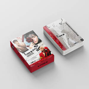 Photocard de <span class=keywords><strong>Taehyung</strong></span> de Bangtan Boys, tipo V, 55 piezas/caja, tarjeta Lomo, tarjeta fotográfica de ídolos de KPOP - Product Image 5